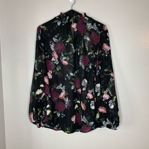 Torrid Sheer Blouse